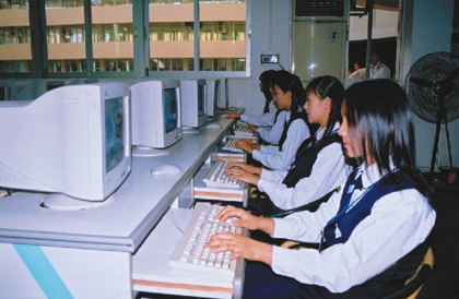 广东省财经职业技术学校会计电算化专业·上课环境