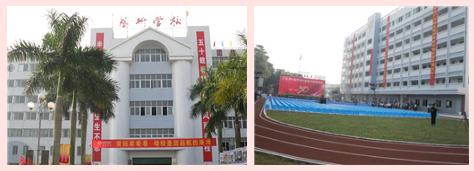广东省湛江艺术学校的校园风光图片