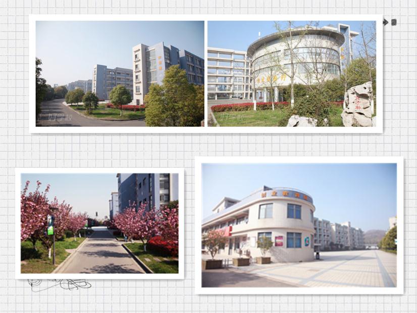 南京交通技师学院的校园风光图片